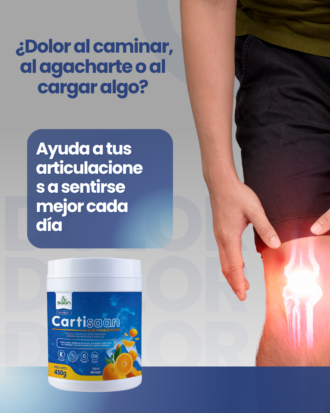 CARTISAAN – Fórmula Alimenticia Premium para Articulaciones